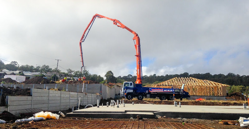 McClelland Concrete Pumping in Toowoomba City